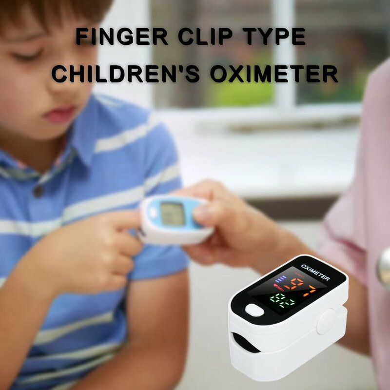 Oximeter Digitale Vinger Pulsoxymeter Led Screen Vinger Clip SPO2 Pr Hartslagmeter Bloedzuurstofverzadiging Monitor