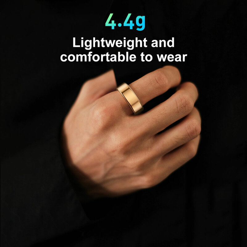 Smart Ring for women & men, Heart Rate Monitoring, IP68 & 3ATM Waterproof, Multi-Sport Modes - High-Performance Health Tracker