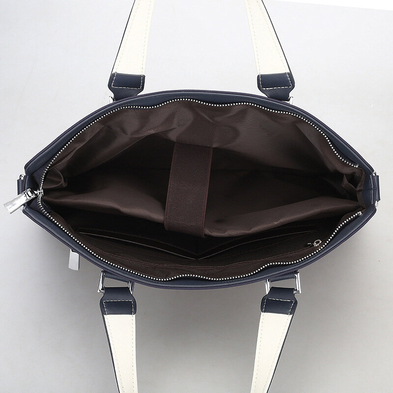 2022 Fashion Men Briefcase High Quality Shoulder Bags Men 14 Inch Laptop Travel Crossbody Bags Male Waterproof Oxford Handbags
