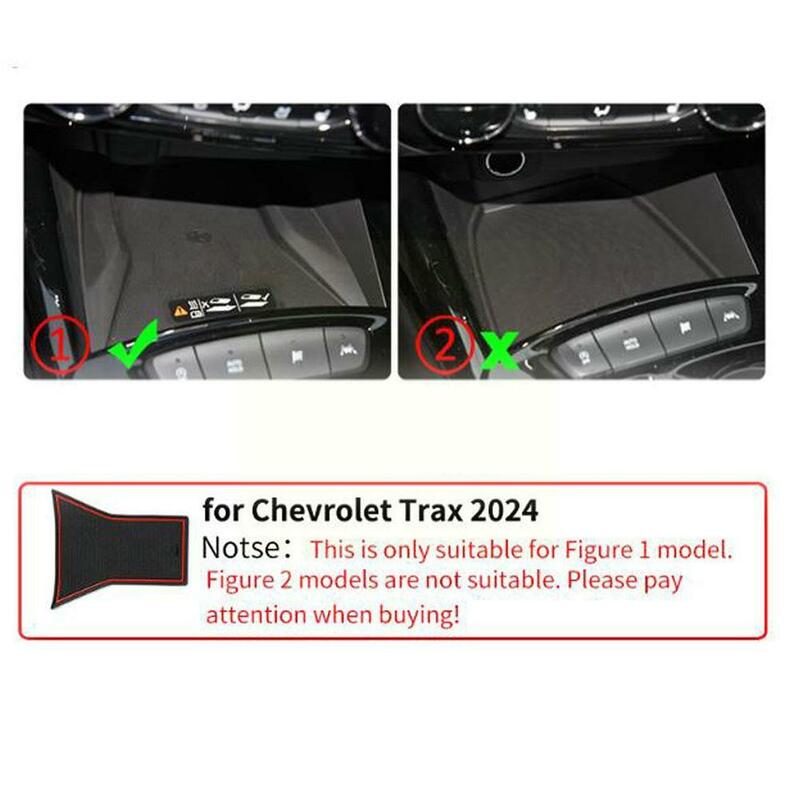Car Door Slot Gasket for Chevrolet Trax 2024 Dust Proof Non-slip PVC Car Gate Slot Mats Automotive Interior Accesso G8S4