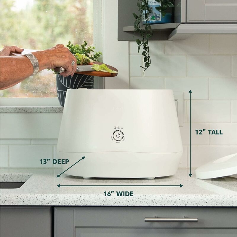 世界初のスマート集塵機™家庭用食品リサイクル器、lomiクラシック電気キッチン食品リサイクル器 (45サイクルで付属)