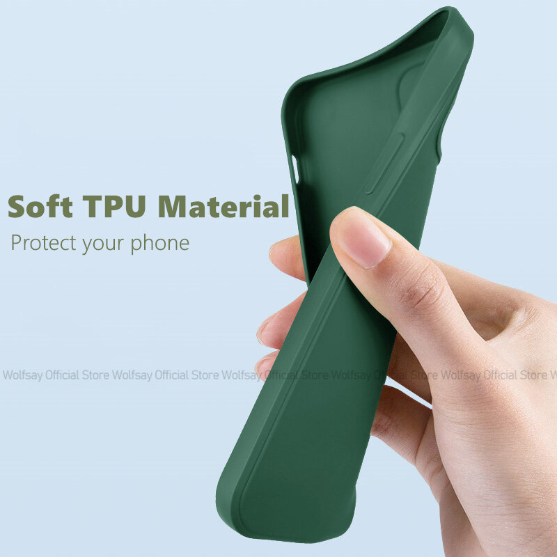Funda para Xiaomi Redmi A3, carcasa Original de TPU a prueba de golpes, protector de silicona líquida para teléfono