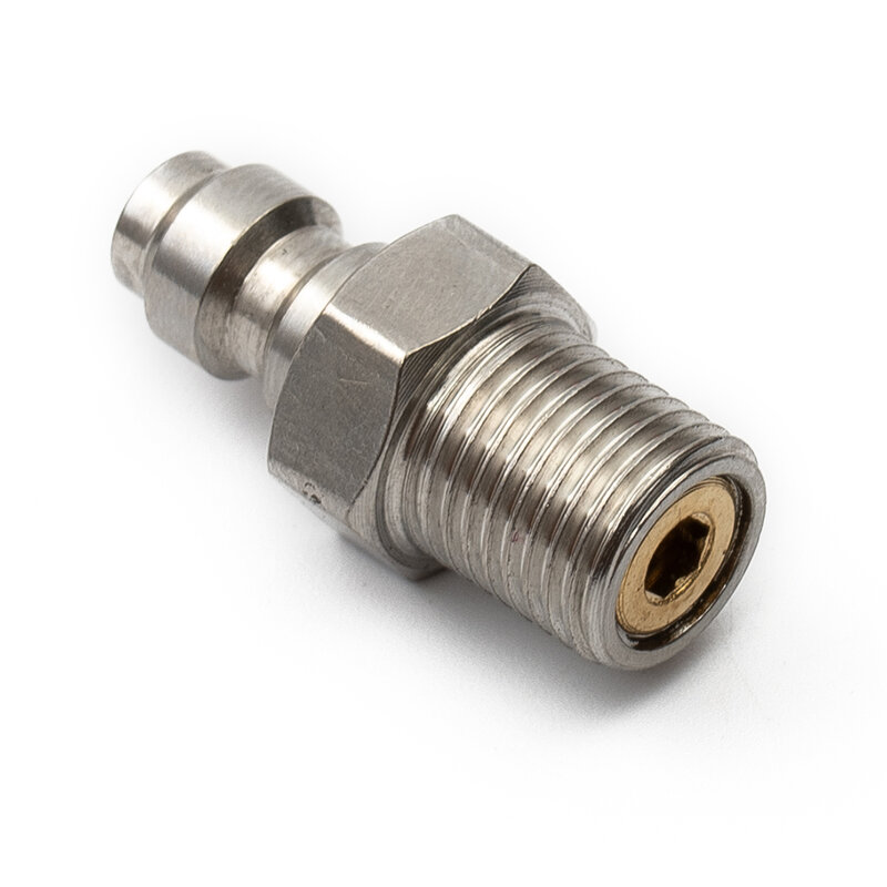 Válvula de Conexión macho para negocios e industriales, conexión rápida a prueba de óxido, acero inoxidable y cobre, útil, 1 piezas