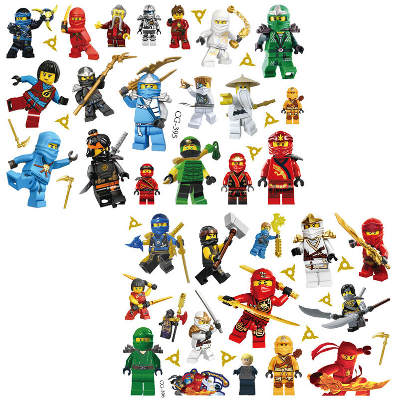 Cartoon Ninja Birthday Decorations  Paper Tableware Plate Cup Tablecloth Foil Ballons Kids Banner Cake Toppers Party Supplies