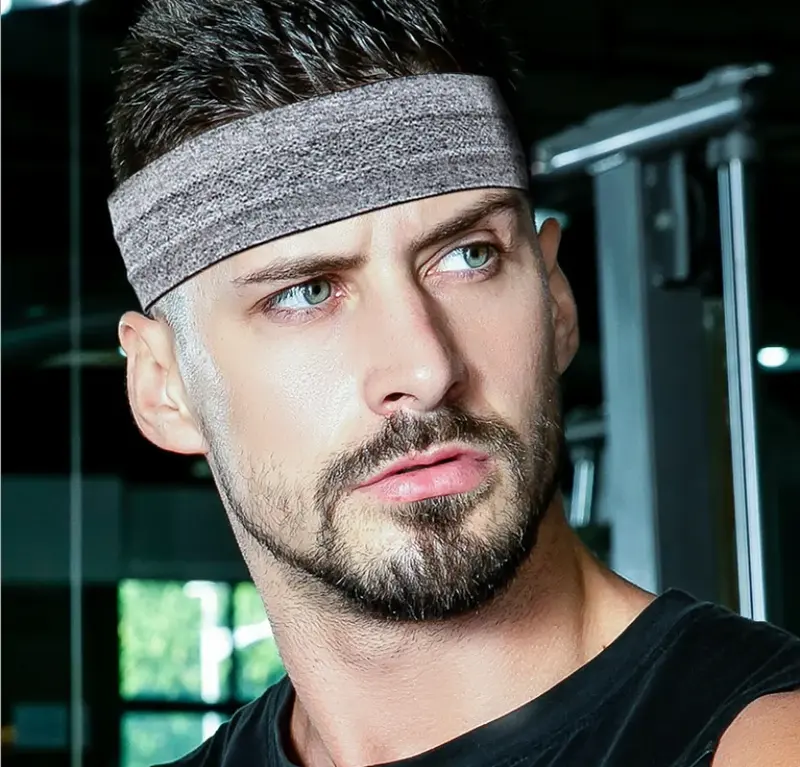 Anti-Rutsch-Schweiß band für Männer und Frauen, Feuchtigkeit absorptions stirnband, Sports tirnband
