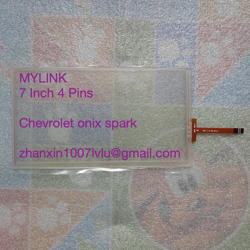 MYLINK-Touch Screen para Chevrolet, Aveo Cruz, Onix, Sonic, prisma, faísca, Trax, carro CD, navegação, rádio, 7 ", 4 pinos, 2012-2016, novo