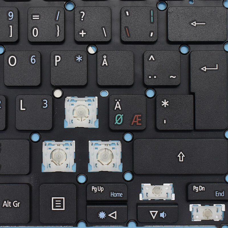 Sostituzione Keycap Key cap cerniera per Acer Aspire S3 S3-331 S3-391 S3-951 S3-371 S5 S5-391 S5-951 MS2346 MS2377 Q1VZC tastiera
