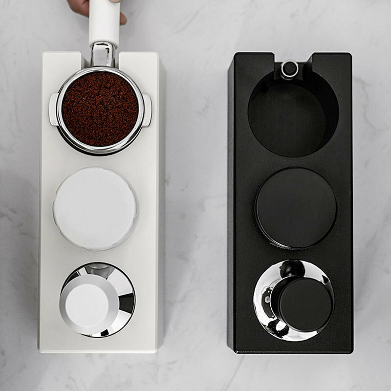 Accesorios de café Espresso estación Base antideslizante filtro de café soporte portafiltro mango estera soporte para 51-58mm