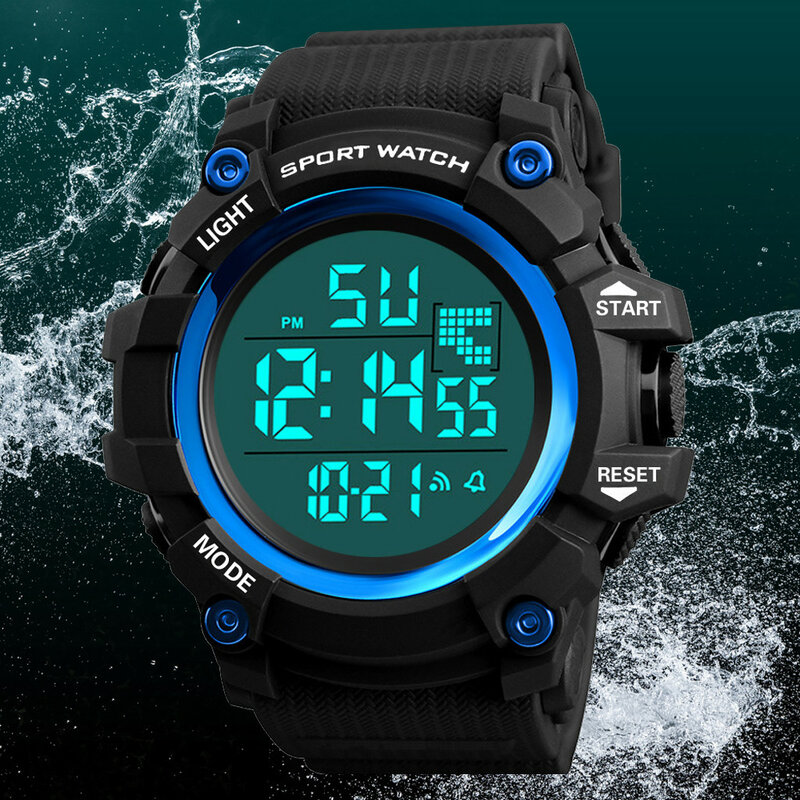 Luxury Men Analog Digital Outdoor Watch Military Sport LED Waterproof Watch Exquisite  Classic Wrist Watches For Men Reloj Hombr