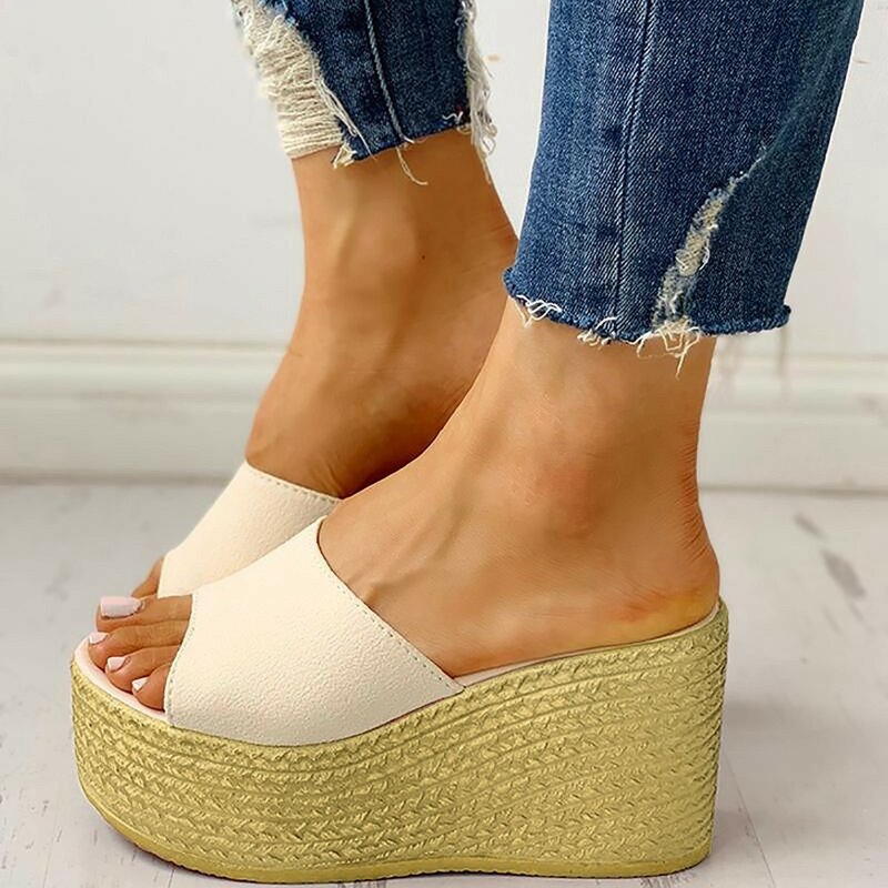 Fashion 2024 New Summer Women's Sandals Peep-Toe Shoes Woman High-Heeled Platfroms Casual Wedges For Women High Heels Shoes