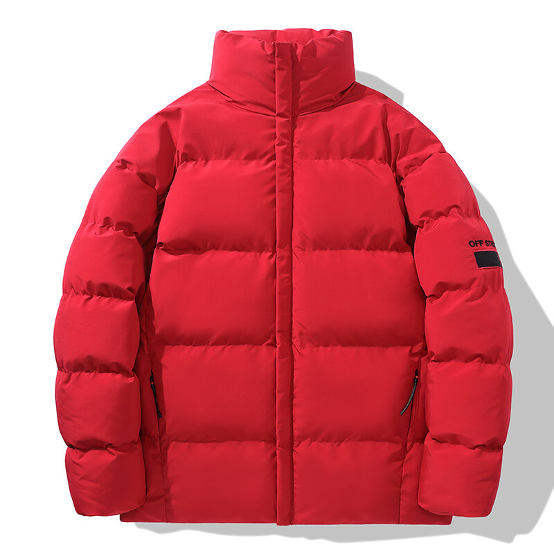 Новинка 2022, мужская повседневная куртка, корейский тренд, утепленная свободная теплая хлопковая одежда