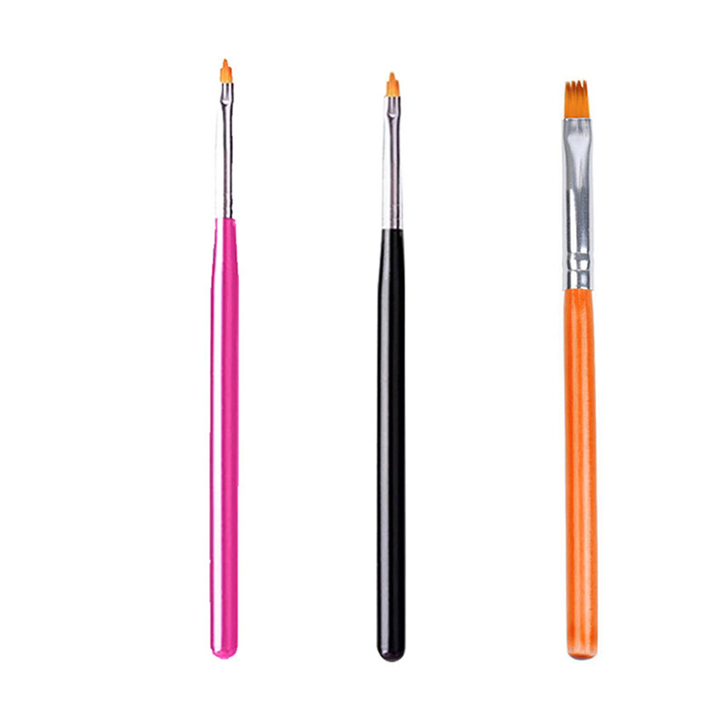 Кисть для дизайна ногтей с цветами, долговечная ручка для рисования для домашнего маникюра «сделай сам»