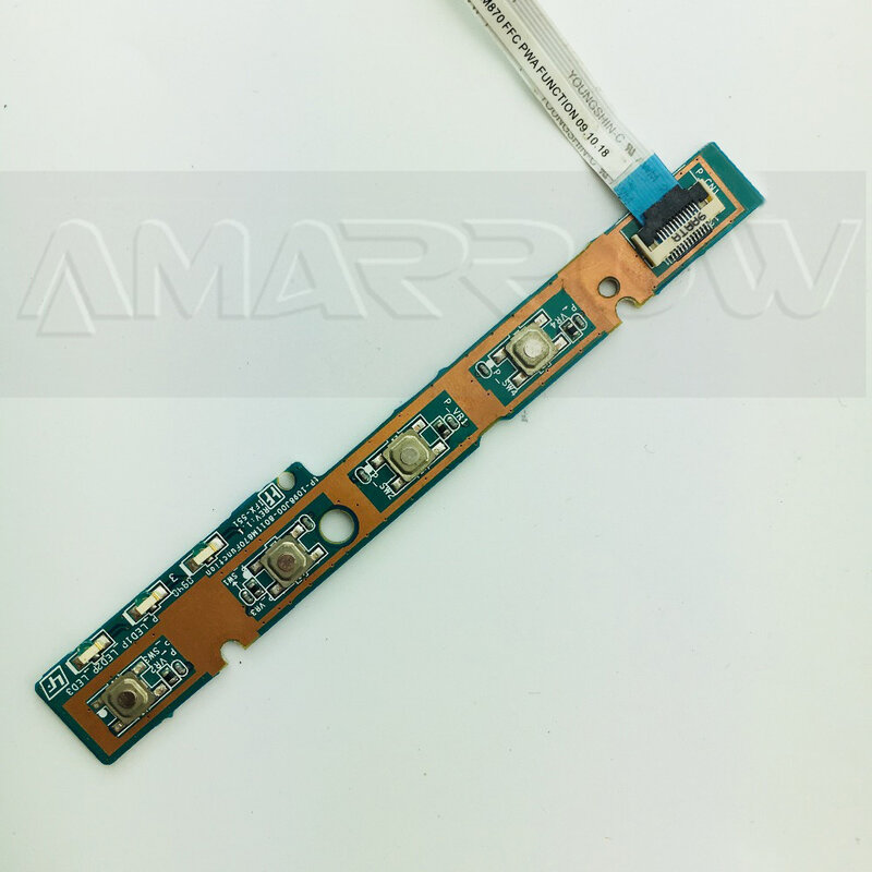 Placa de interruptor de botón de encendido Original para SONY VPCCW28EC, VPCCW26EC, VPCCW28EB, PCG-61412T, PCG-61411U, PCG-61114T
