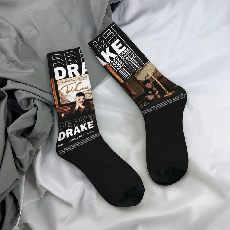 Drake kümmern sich um Album Design Kleid Socken Zubehör für Frauen Kompression druck Socken