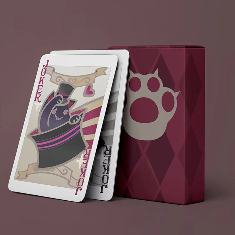 Game Genshin Impact Lyney/Lynette Magic Poker Playing Cards Best Collection Cosplay Prop Accessories