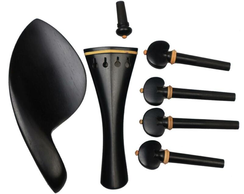 1 Set di accessori per violino avanzati parti di pioli per poggiatesta per violino Full Size 4/4