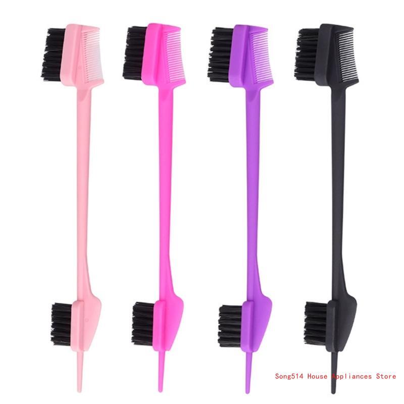 Rat-Tail Double Sided Pintail Brush Styling Brushes Comb For Hair 95AC