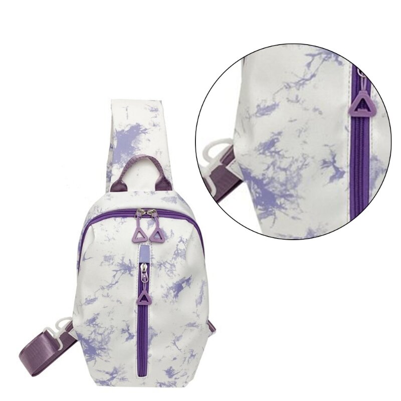 Brusttasche für Mädchen, leichte und einzigartige Schultertasche, Sport-Umhängetasche, für Reisen, Schule und Arbeit