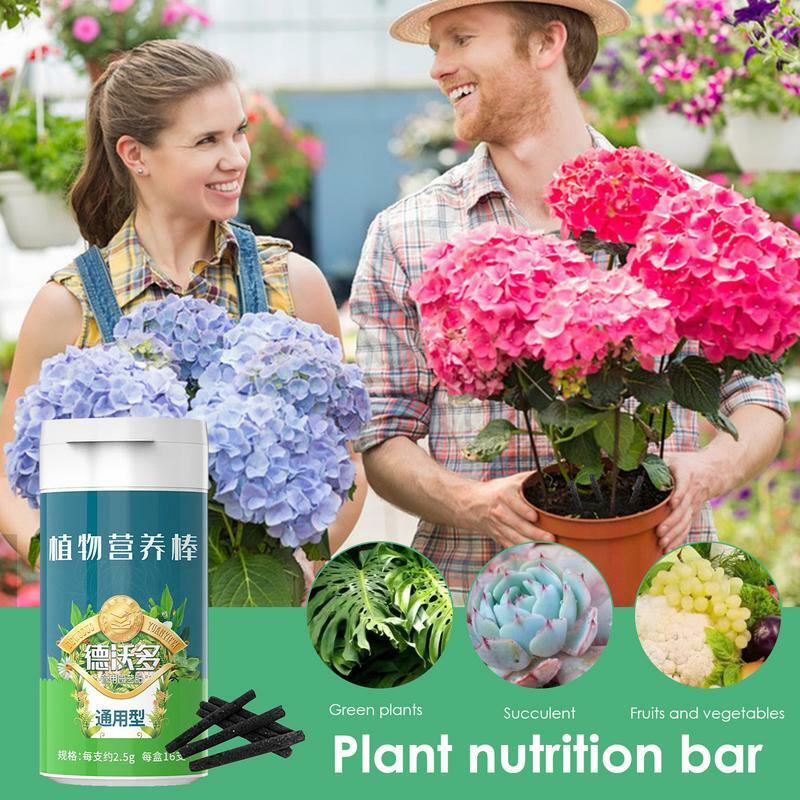 Bastoncini di fertilizzante per piante forniture per la fioritura e l'alimentazione del fogliame punte per alimenti per piante da interno piante d'appartamento accessori per il giardino di cibo