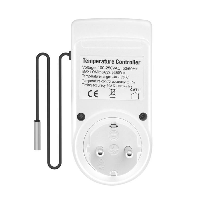 Xiaomi Timer Sockel Thermostat Multifunktions-Temperatur regler Steckdose mit Timer Schalter Sensor Sonde Heizung Kühlung