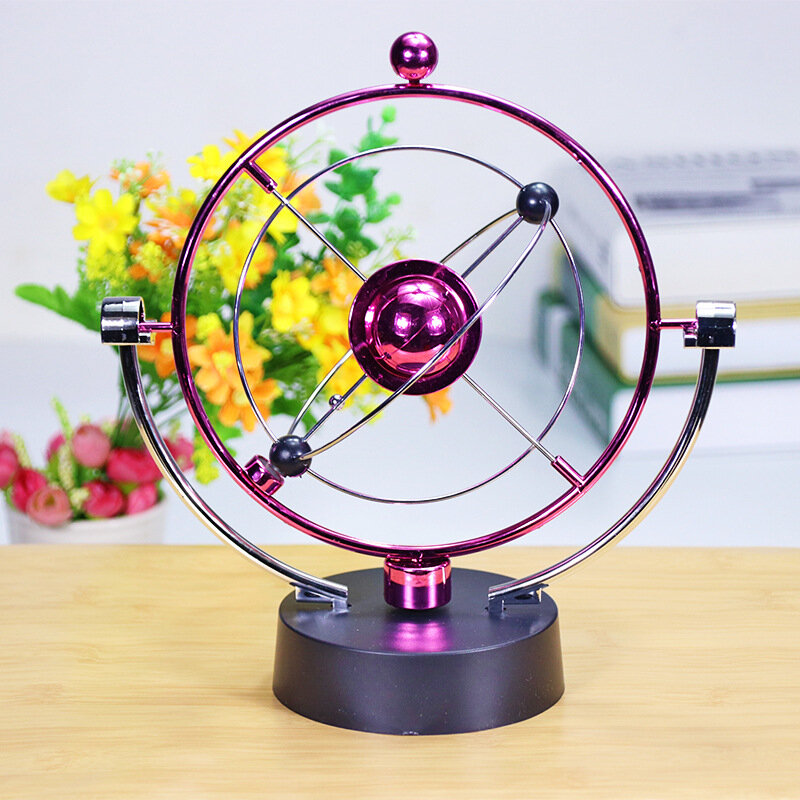 Newton Pendel Ball Balance Ball rotierende ewige Bewegung physikalische Wissenschaft Pendel Spielzeug Physik Tumbler Handwerk Heim textilien