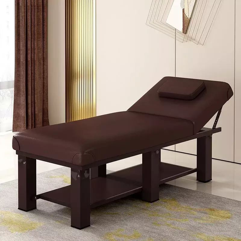Mesa De Massagem Para Banheiro Terapêutica, Cama De Massagem, Conforto, Ajustável, Mobiliário De Salão De Beleza, Especialidade De Beleza Tailandesa