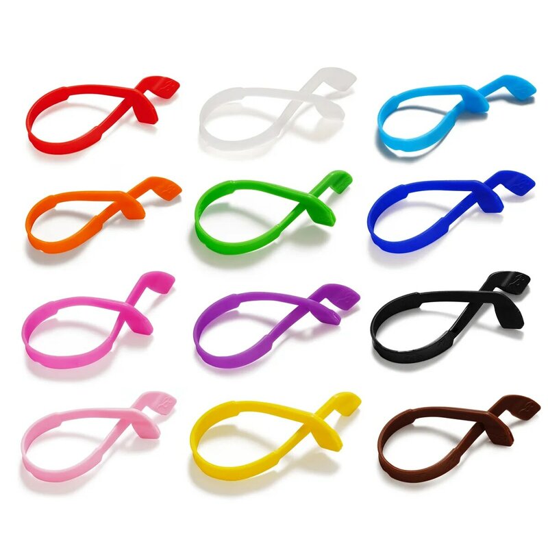 Kacamata Silikon Anak-anak Tali Kacamata Hitam Tali Pegangan Kacamata Tali Pengaman Kacamata Olahraga Penahan Tali Lanyard