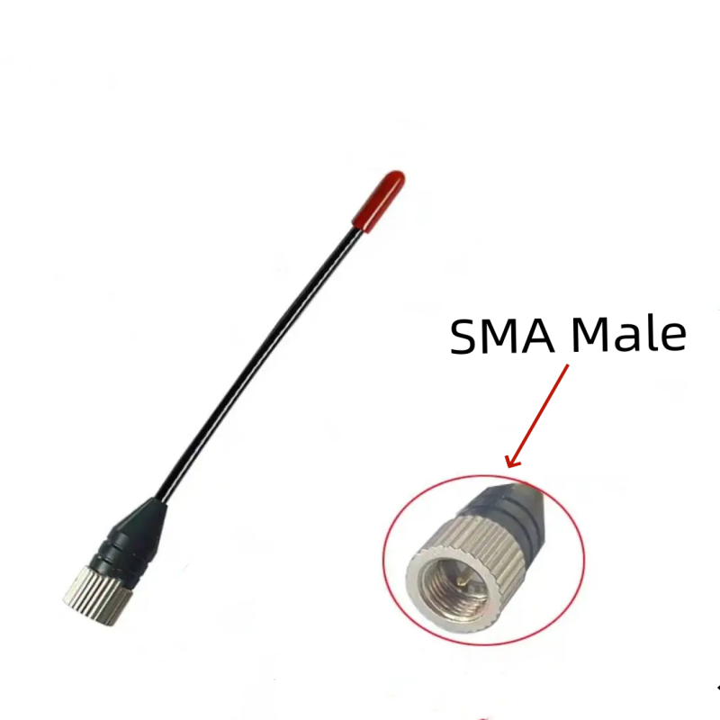 맞춤형 SMA 수 커넥터, 566-590MHz 안테나, 13cm 길이