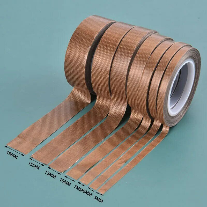 0.13mm 300 Degree High Temperature Resistance Adhesive Tape Cloth Heat Insulation Sealing Machine PTFE Tape
