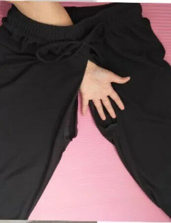 Женские пикантные леггинсы с открытой промежностью и двойной молнией, уличные спортивные брюки, обтягивающие брюки без выреза, обтягивающие штаны