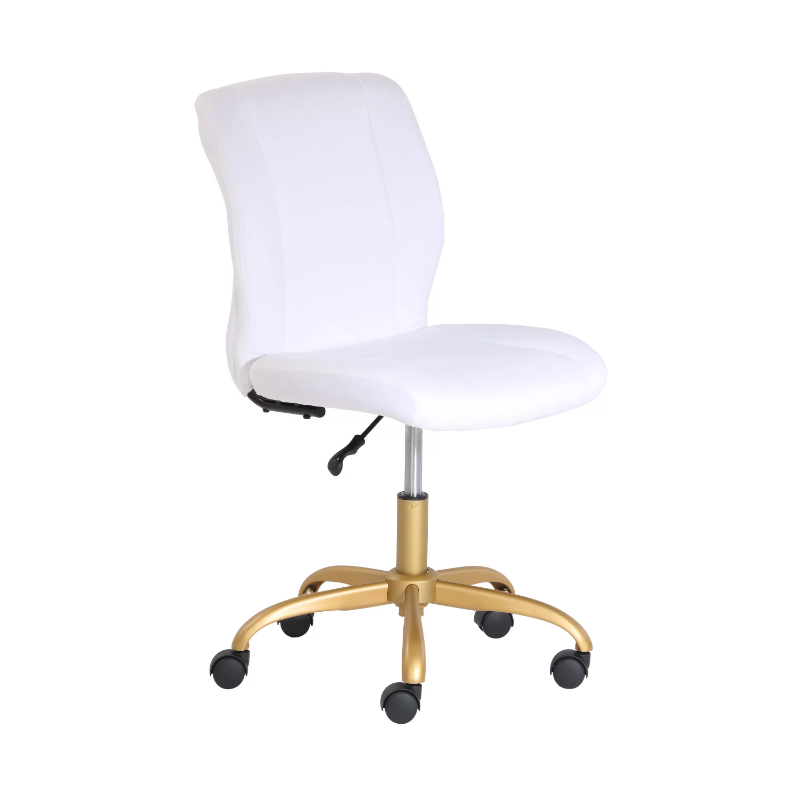 Mainstays Plush Velvet Office Chair
