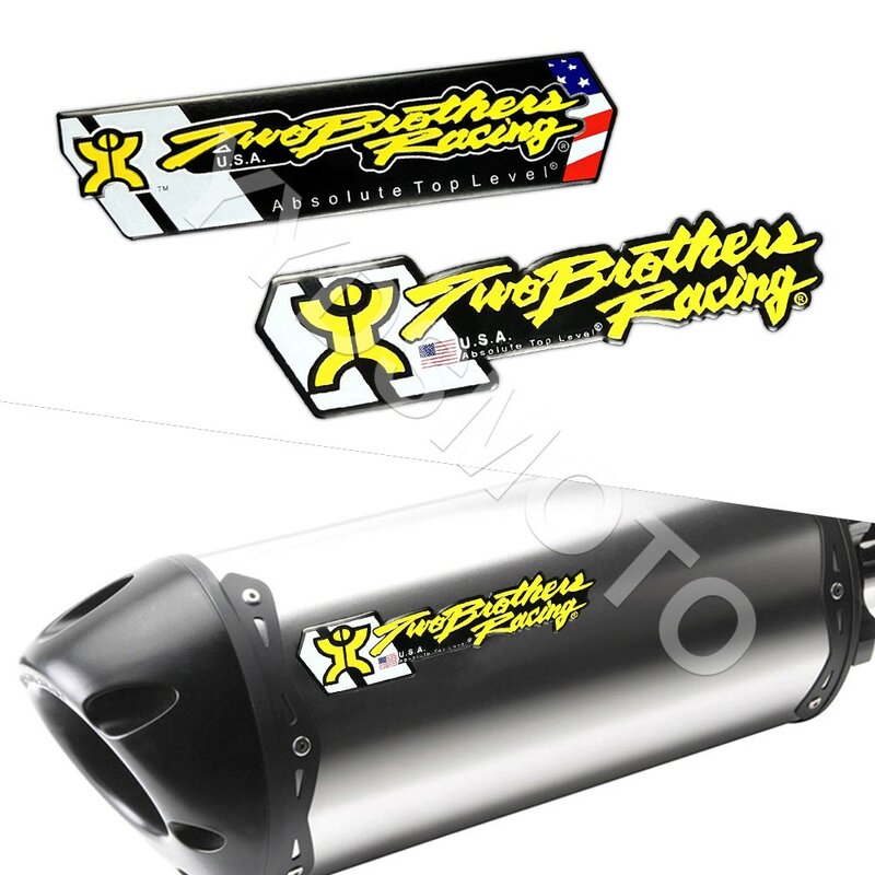 Motocicleta tubos de escape decalques, alumínio 3D resistente ao calor silenciador, adesivo para Yoshimura, Honda, Yamaha, Suzuki, BMW