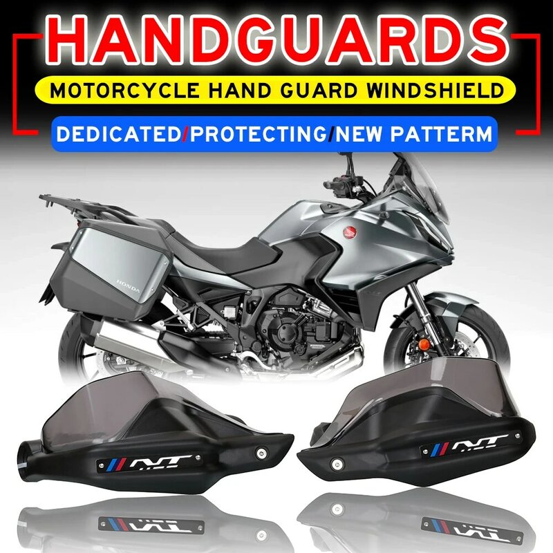 Guarda de mão dedicada para motocicleta, protetores do guidão, pára-brisa para Honda NT1100 nt1100 nt 1100 2022-2023