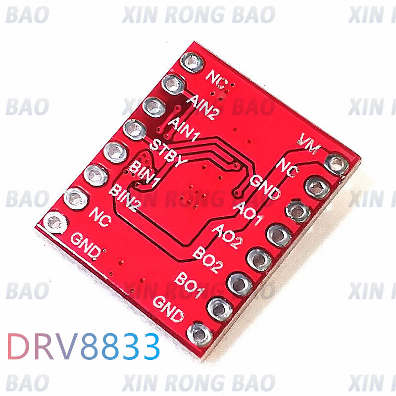 1A ไดรเวอร์มอเตอร์คู่ DRV8833 1ชิ้น TB6612FNG สำหรับไมโครคอนโทรลเลอร์ Arduino ดีกว่า TB6612 L298N