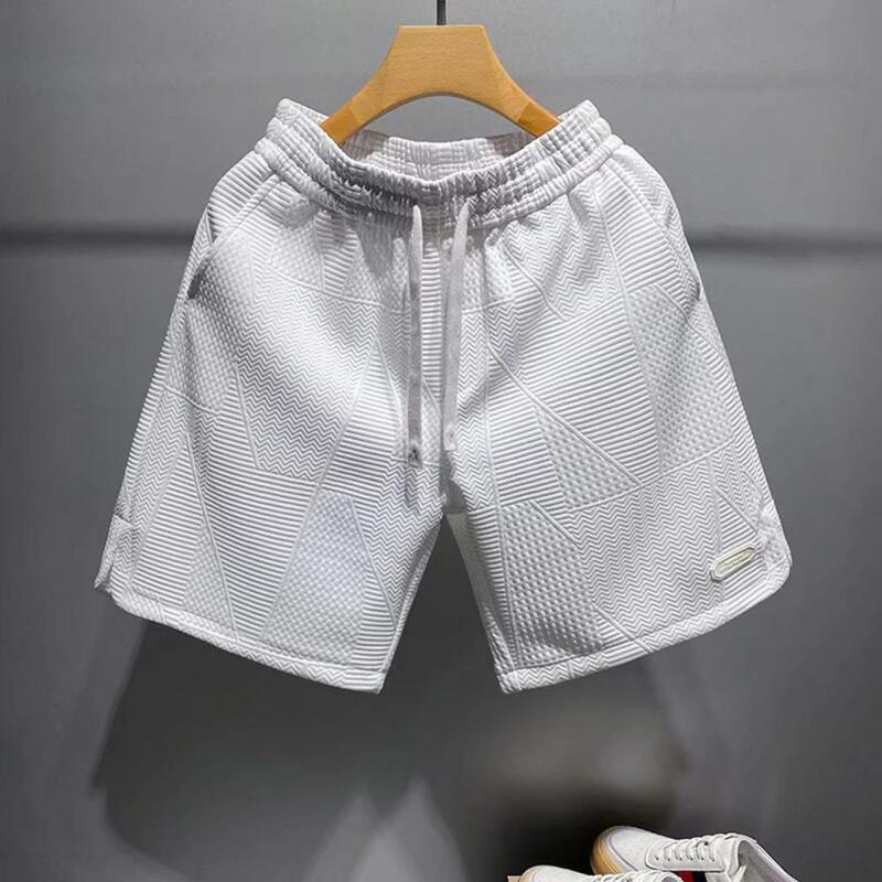 Pantalones cortos informales para hombre, ropa deportiva Coreana de alta calidad, Harajuku, High Street, con cordón, novedad de 2023