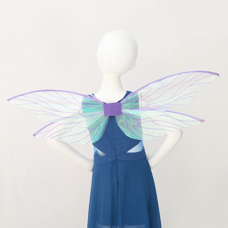 Fairy Angel Cicada ปีกเอลฟ์ปีกสำหรับหญิงฮาโลวีน Christmas Party ชุดคอสเพลย์ผู้หญิง Masquerade Dress Up Props 2023ใหม่