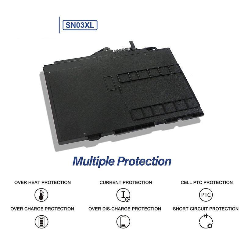 Batería SN03XL ST03XL para ordenador portátil, para HP EliteBook 820 G3 820 G4 725 G3 725 G4 Series 800514-001 800232-541 800232-241, 800232-271