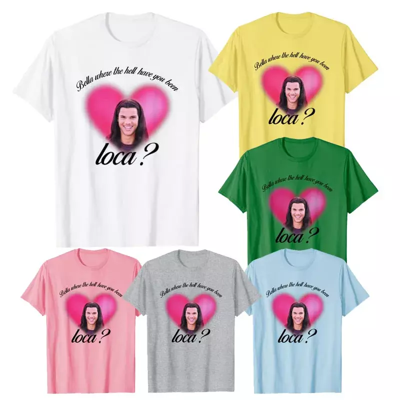Bella 로카 티셔츠, 그래픽 말하는 티, 캐주얼 상의, 여성 및 남성용 선물, 미적 의류 의상