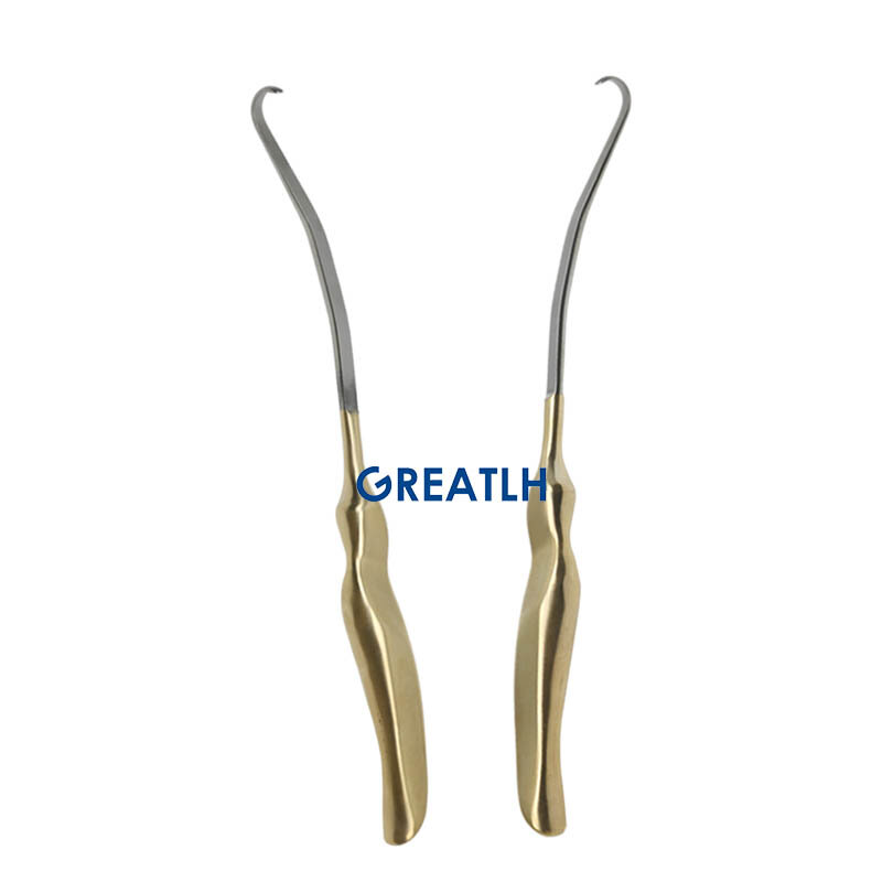 Cosmetic Plastic Tool Rib Periosteal Stripper Pull Hook Stripper Periosteal Stripper Rhinoplasty Instrument Stainless Steel