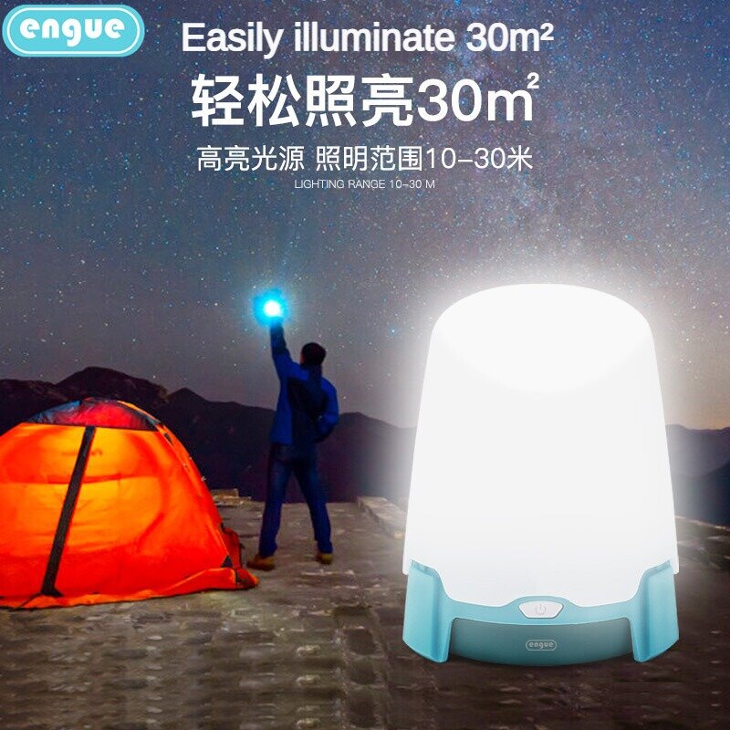 Super Bright Camping Light com carregamento USB e bateria de lítio, conveniência incomparável, iluminação de longa duração