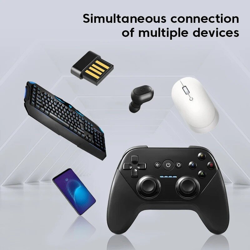 USB Bluetooth 5.4 Adapter Bluetooth 5.3 Adaptador Dongle for PC Laptop Wireless Speaker Audio Receiver USB Transmitter