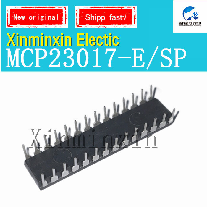 1PCS/LOT MCP23017-E/SP MCP23017-E  DIP28 IC Chip New Original In Stock