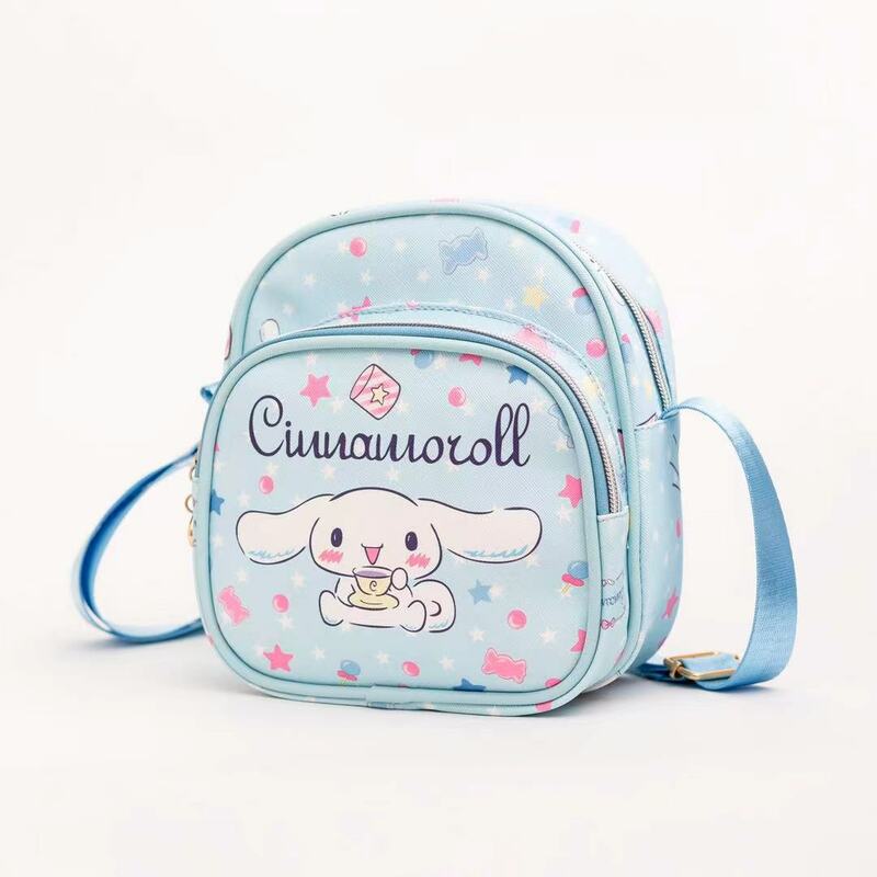 Sac à bandoulière Sanurgente Kuromi pour enfants, Cinnamoroll, initié, taille, rangement, My Melody, Hello Kitty, sac à main MINIS, cadeau fille