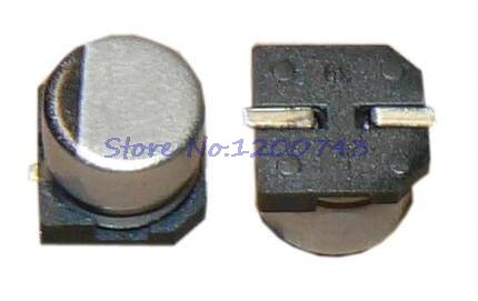 10pcs/lot Electrolytic capacitor 25V47UF 6*5mm SMD aluminum electrolytic capacitor 47uf 25v