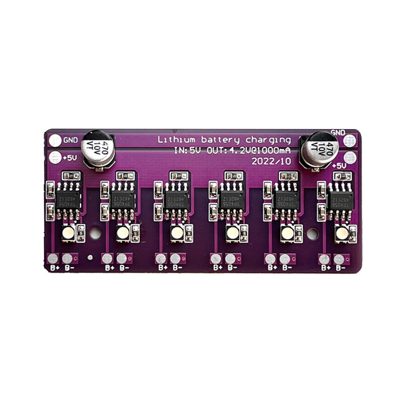 Módulo de carga PCB, placa de circuito, cargador, matriz, entrada de 5V para batería de litio de 18650 4,2 V, accesorios para patinete eléctrico