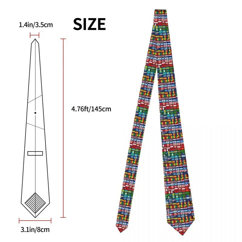 Formal lebih dari 90 bendera dari negara dunia dasi leher untuk pernikahan kustom pria dasi