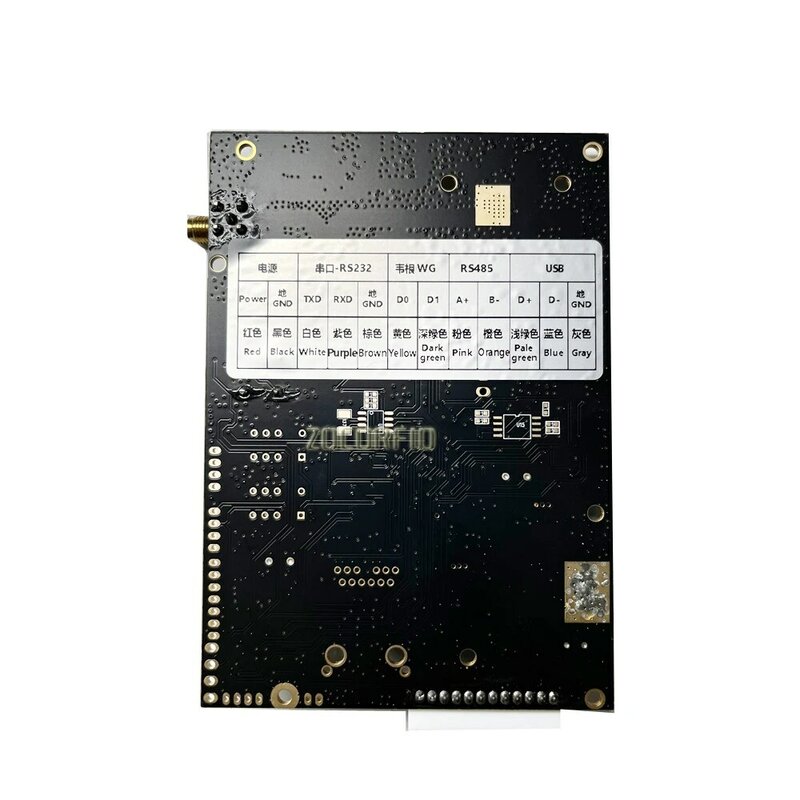 Lecteur RFID UHF pour Ardu37Raspberry PI, étiquettes USB Wigan, technologie de lecteur RFID, 860-960MHz, RS232, 485
