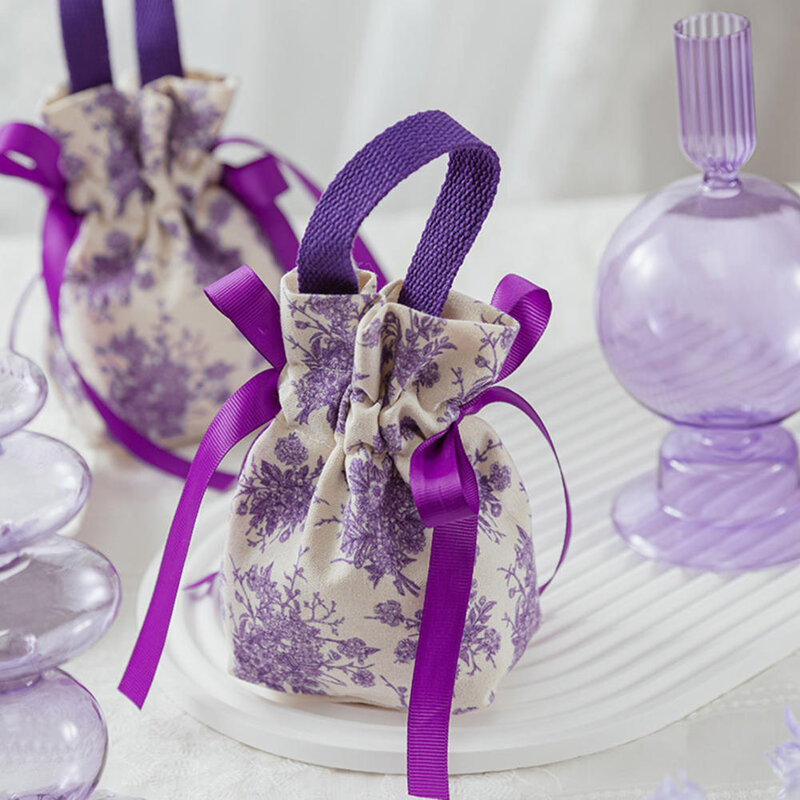 Kantong gula pernikahan kecil kantong gula dapat disesuaikan untuk dekorasi pernikahan