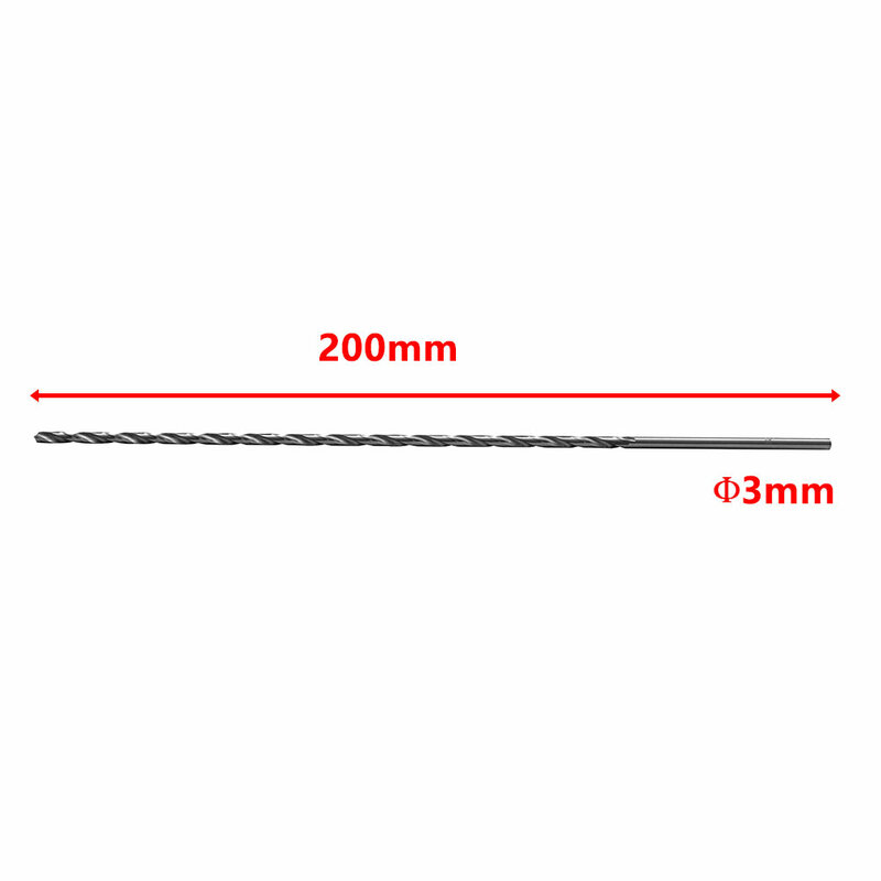 Набор инструментов для сверления отверстий из быстрорежущей стали, 2-6 мм, 160/200/250/300 мм