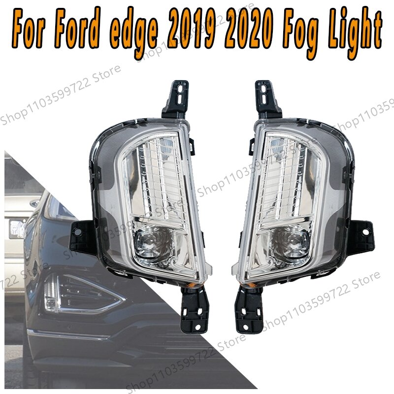 Per Ford edge 2019 2020 faro LED sinistro destro luce di guida DRL fendinebbia luce di marcia diurna fendinebbia anteriore